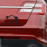 Bulldog scratch-resistant car stickers